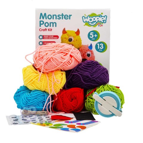  ART&FUN Zestaw Kreatywny Zrób Potworka Monster Pom