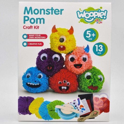  ART&FUN Zestaw Kreatywny Zrób Potworka Monster Pom