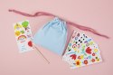  ART&FUN Zestaw Kreatywny Zrób Torebkę Dekorowanie Woreczka Imię Dziecka DIY