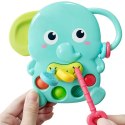  BABY Gryzak Sensoryczny Słonik Montessori 4w1