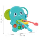  BABY Gryzak Sensoryczny Słonik Montessori 4w1