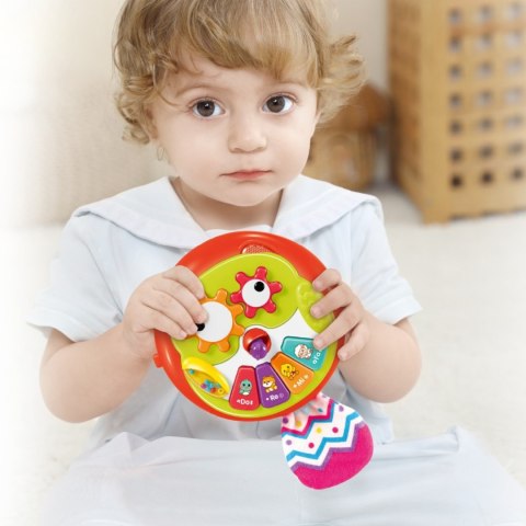  BABY Interaktywna Zabawka Sowa Pianinko z Szeleszczącym Ogonem