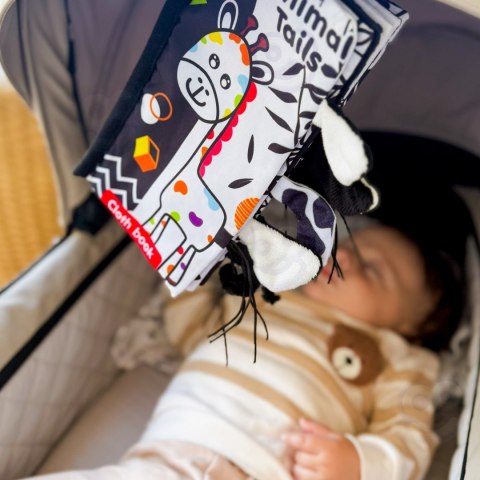  BABY Książeczka Kontrastowa Sensoryczna Dla Niemowląt