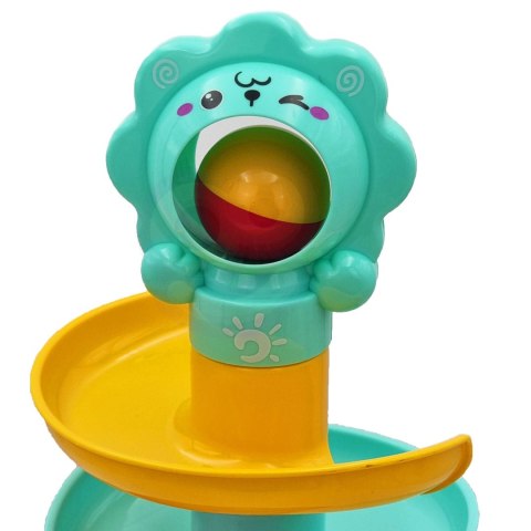  BABY Kulodrom Tor Kulkowy Zestaw Spirala + 2 Kulki