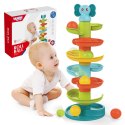  BABY Kulodrom Tor Kulkowy Zestaw Spirala + 3 Kulki