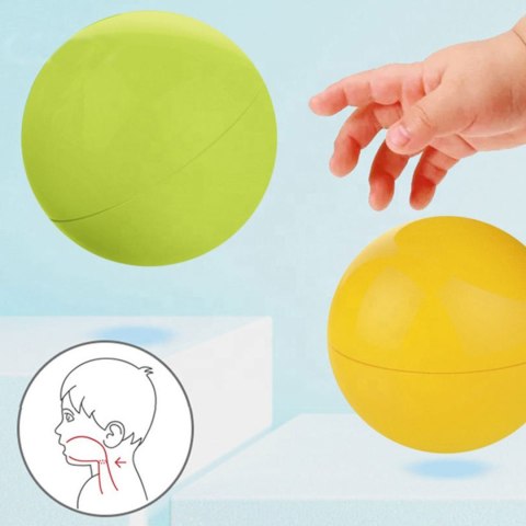 BABY Kulodrom Tor Kulkowy Zestaw Spirala + 3 Kulki