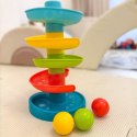  BABY Kulodrom Tor Kulkowy Zestaw Spirala + 3 Kulki