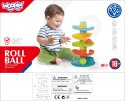  BABY Kulodrom Tor Kulkowy Zestaw Spirala + 3 Kulki