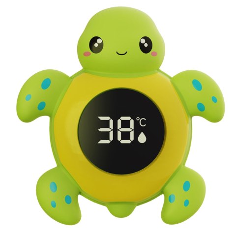  BABY Termometr do Kąpieli 2w1 Mierzenia Temperatury Wody i Pomieszczenia Żółwik