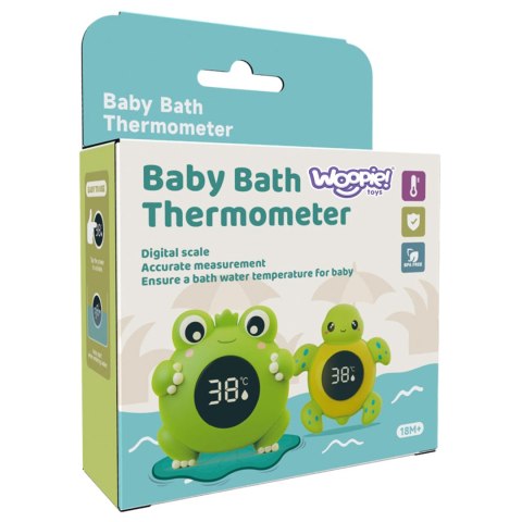  BABY Termometr do Kąpieli 2w1 Mierzenia Temperatury Wody i Pomieszczenia Żółwik