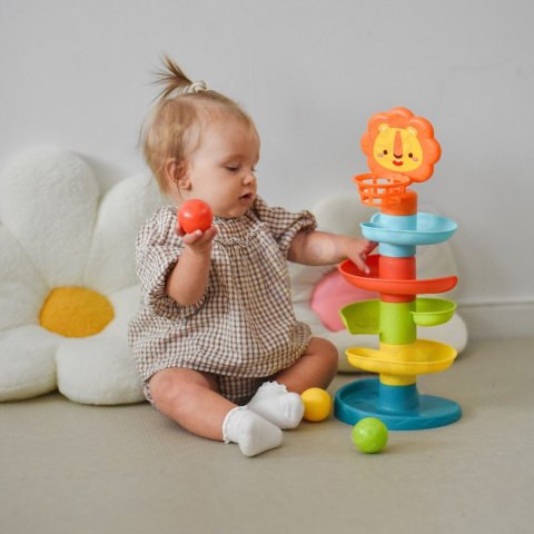  BABY Tor Zjeżdzalnia Kulek Wieża z Piłeczkami Kulodrom