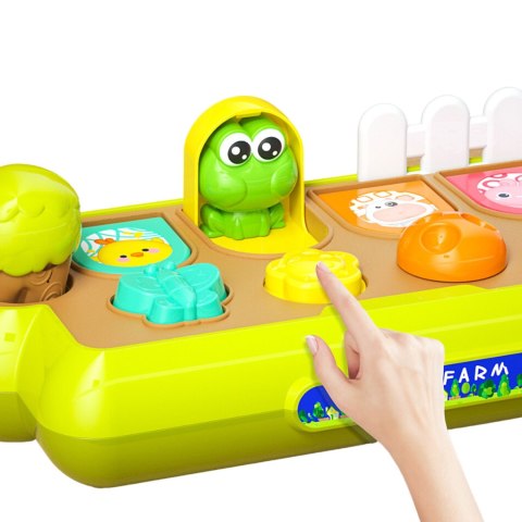  BABY Zabawka Edukacyjna Wyskakujące Zwierzątka Szczęśliwa Farma POP-UP