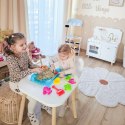  Piasek Kinetyczny 0,5 kg Zestaw Stolik z Foremkami