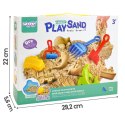  Piasek Kinetyczny 0,5 kg Zestaw Stolik z Foremkami