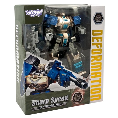  Robot Transformujący SHARP SPEED 2w1 Ciężarówka Bojowa