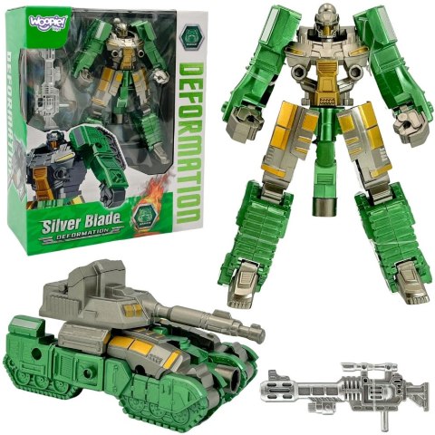  Robot Transformujący SILVER BLADE 2w1 Czołg