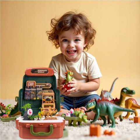  Walizka Dinosaur World - Edukacyjny Zestaw Odkrywcy Dinozaurów