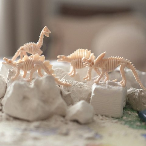  Wykopalisko "Mały Archeolog" 6 Szkieletów Dinozaurów