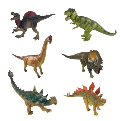  Zestaw Figurek Dinozaurów 6 Sztuk T-Rex