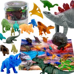  Zestaw Figurki Dinozaury 34 szt.