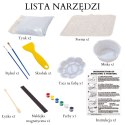  Zestaw Kreatywny z Farbami DIY Zrób Odlewy Gipsowe Figurki i Pomaluj - Zestaw Jednorożce