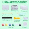  Zestaw Kreatywny z Farbami DIY Zrób Odlewy Gipsowe Figurki i Pomaluj - Zestaw Zwierzątka