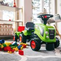 FALK Traktorek Baby Claas Zielony z Przyczepką + akc. od 1-3 lat