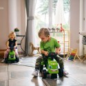FALK Traktorek Baby Claas Zielony z Przyczepką + akc. od 1-3 lat