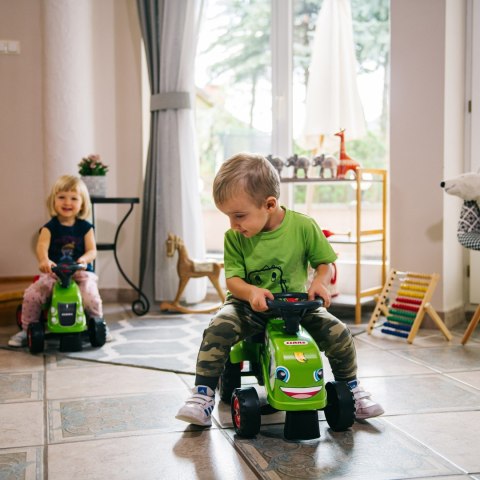 FALK Traktorek Baby Claas Zielony z Przyczepką + akc. od 1-3 lat