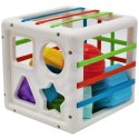  BABY Elastyczna Kostka Sensoryczna Sorter dla Dzieci Kolorowe Kształty 11 el.