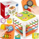  BABY Kostka Edukacyjna Sorter 4w1 Kształty 18m+