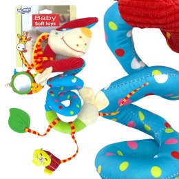  BABY Miękka Zawieszka Spirala do Wózka Łóżeczka Piesek Edukacyjna
