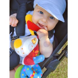  BABY Miękka Zawieszka Spirala do Wózka Łóżeczka Piesek Edukacyjna