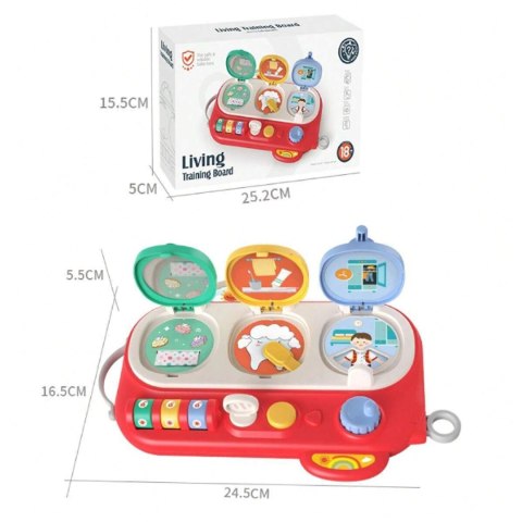  BABY Odkryj i Sprawdź Zabawka Manipulacyjna Edukacyjna