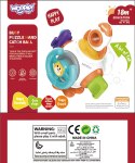  BABY Piłka Kosmiczna Rakieta 6w1 Montessori 18m+