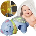  BABY Projektor Gwiazd Rzutnik Lampka Nocna dla Dzieci Słonik