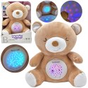  BABY Przytulanka Usypiacz Projektor 2w1 Miś - 10 Kołysanek