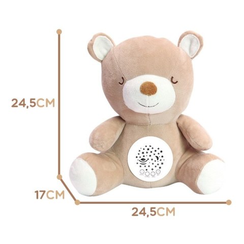  BABY Przytulanka Usypiacz Projektor 2w1 Miś - 10 Kołysanek