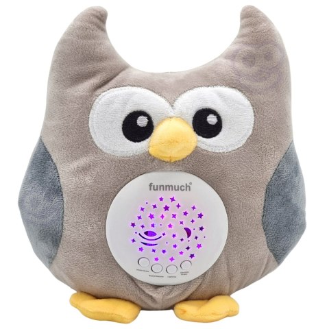  BABY Przytulanka Usypiacz Projektor 2w1 Sówka - 10 Kołysanek