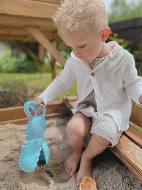  GREEN Krokodyl Łopatka Zbierak do Piasku i Wody Niebieska BIODEGRADOWALNY ORGANICZNY MATERIAŁ