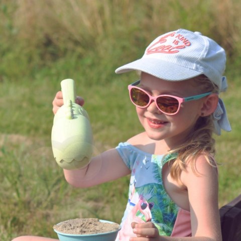  GREEN Krokodyl Łopatka Zbierak do Piasku i Wody Zielona BIODEGRADOWALNY ORGANICZNY MATERIAŁ