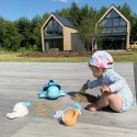  GREEN Zestaw 2w1 do Piasku i Wanny Żółwik Niebieski 8 el. BIODEGRADOWALNY ORGANICZNY MATERIAŁ