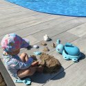  GREEN Zestaw 2w1 do Piasku i Wanny Żółwik Niebieski 8 el. BIODEGRADOWALNY ORGANICZNY MATERIAŁ