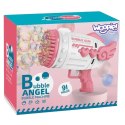  Pistolet do Robienia Baniek Mydlanych 91 Otworów Różowy