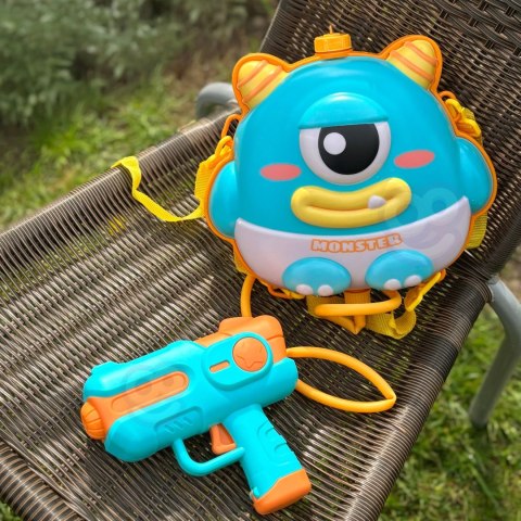 Pistolet na Wodę z Plecakiem UFO MONSTER - Pojemność 2,1 l