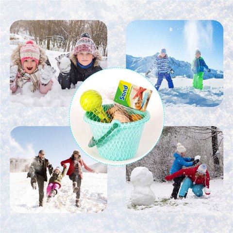 Zestaw do Piasku FUN ICE CREAM Lody 2w1 Fabryka Śnieżek 15 el.