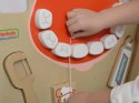  Higiena Jamy Ustnej Ścienna Tablica Sensoryczna Flex Montessori