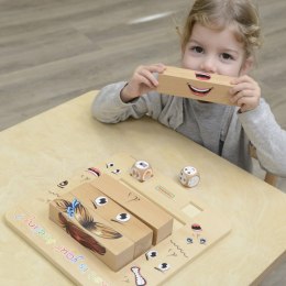  Nauka Emocji Gra Drewniana Montessori