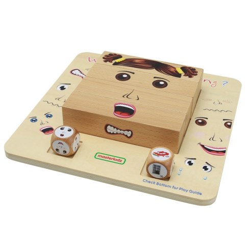  Nauka Emocji Gra Drewniana Montessori