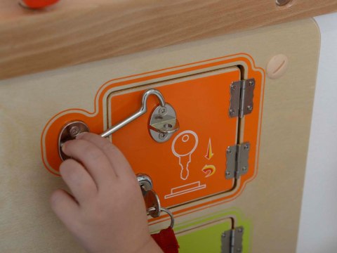  Nauka Otwierania i Zamykania Zamków Ścienna Tablica Manipulacyjna